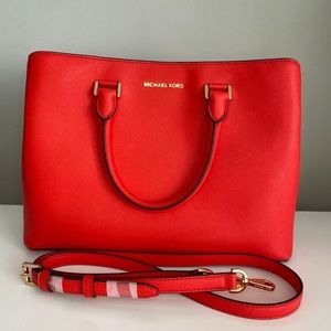 Brand new Michael Kors red bag
